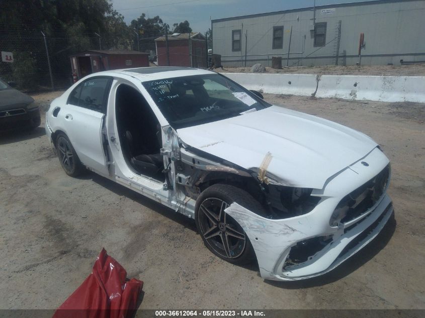 2022 MERCEDES-BENZ C-CLASS C 300 - W1KAF4GB9NR016532