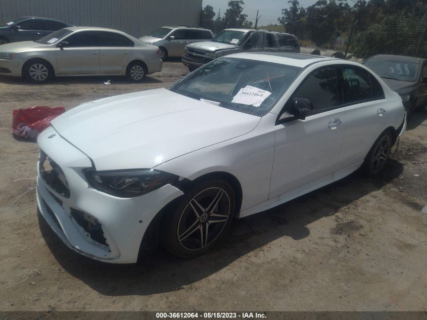 2022 MERCEDES-BENZ C-CLASS C 300 - W1KAF4GB9NR016532