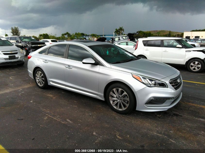 2017 HYUNDAI SONATA SPORT - 5NPE34AF5HH523696