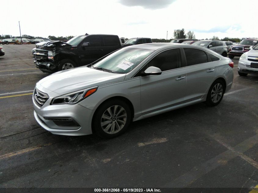 2017 HYUNDAI SONATA SPORT - 5NPE34AF5HH523696