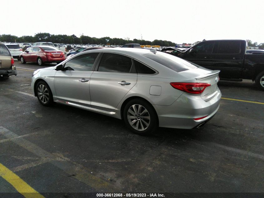 2017 HYUNDAI SONATA SPORT - 5NPE34AF5HH523696