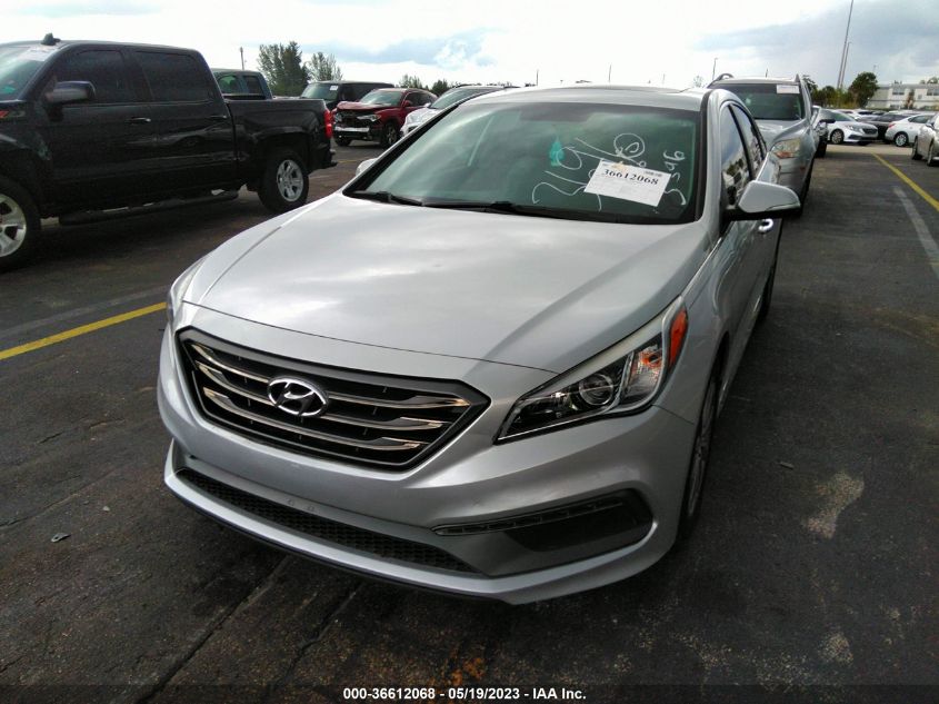 2017 HYUNDAI SONATA SPORT - 5NPE34AF5HH523696