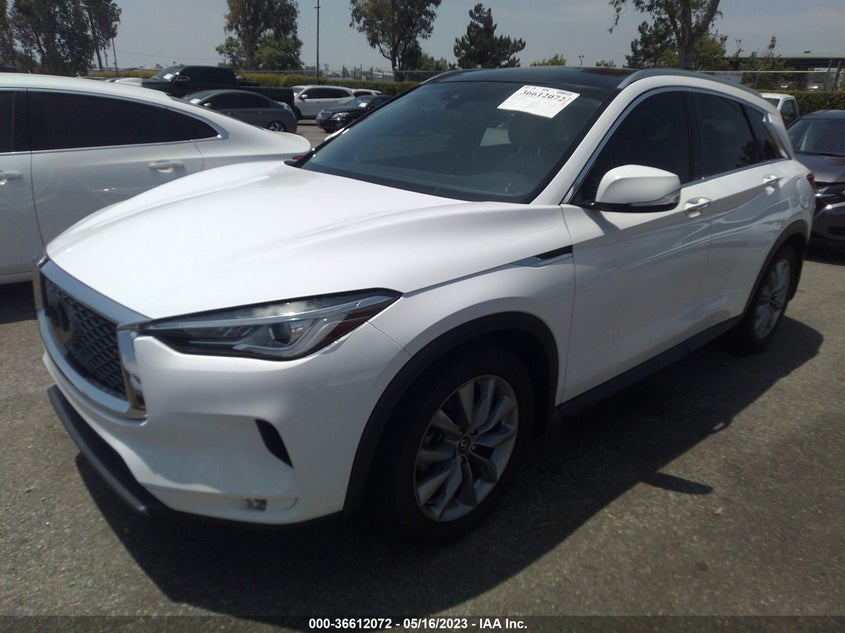 VIN 3PCAJ5M11LF101247 2020 INFINITI QX50 LUXE