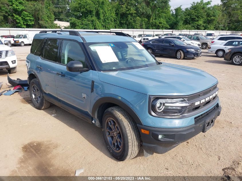 2021 FORD BRONCO SPORT BIG BEND - 3FMCR9B63MRA71431