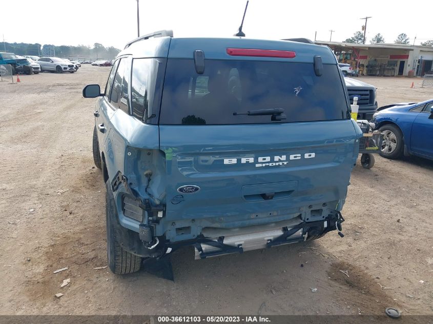 2021 FORD BRONCO SPORT BIG BEND - 3FMCR9B63MRA71431