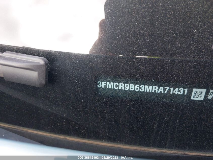 2021 FORD BRONCO SPORT BIG BEND - 3FMCR9B63MRA71431