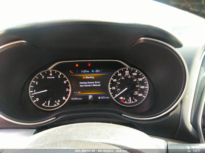 2017 NISSAN MAXIMA SL - 1N4AA6AP5HC441462