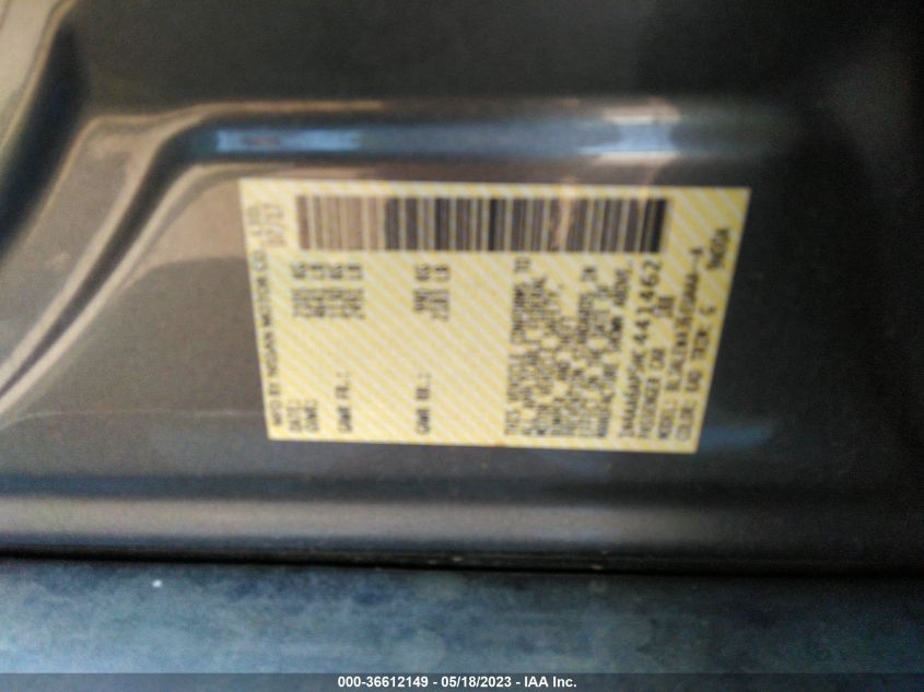 2017 NISSAN MAXIMA SL - 1N4AA6AP5HC441462