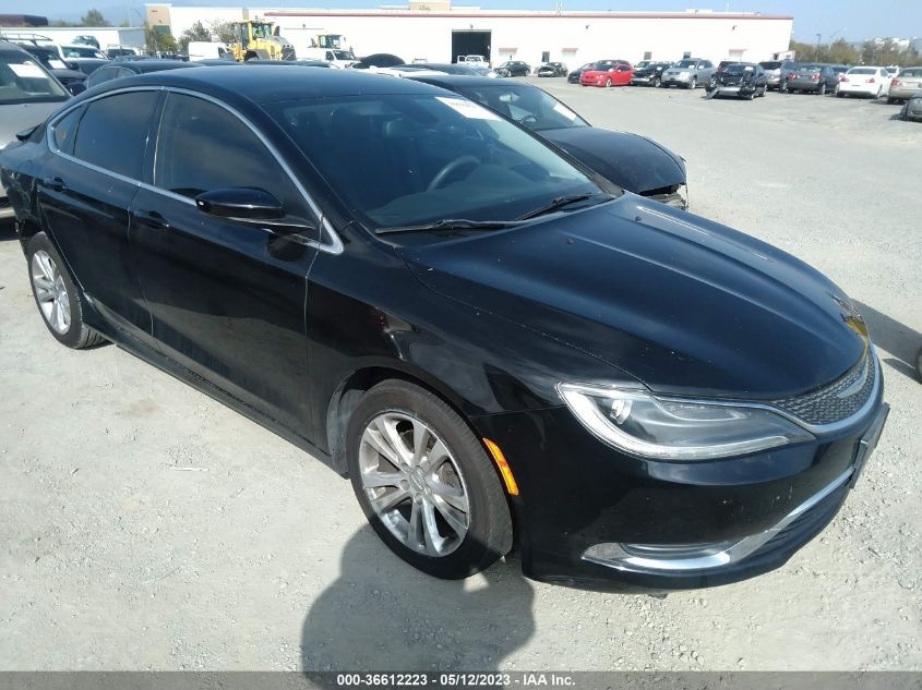 2016 CHRYSLER 200 LIMITED - 1C3CCCAB0GN101014