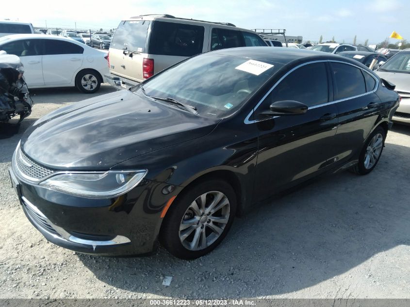 2016 CHRYSLER 200 LIMITED - 1C3CCCAB0GN101014