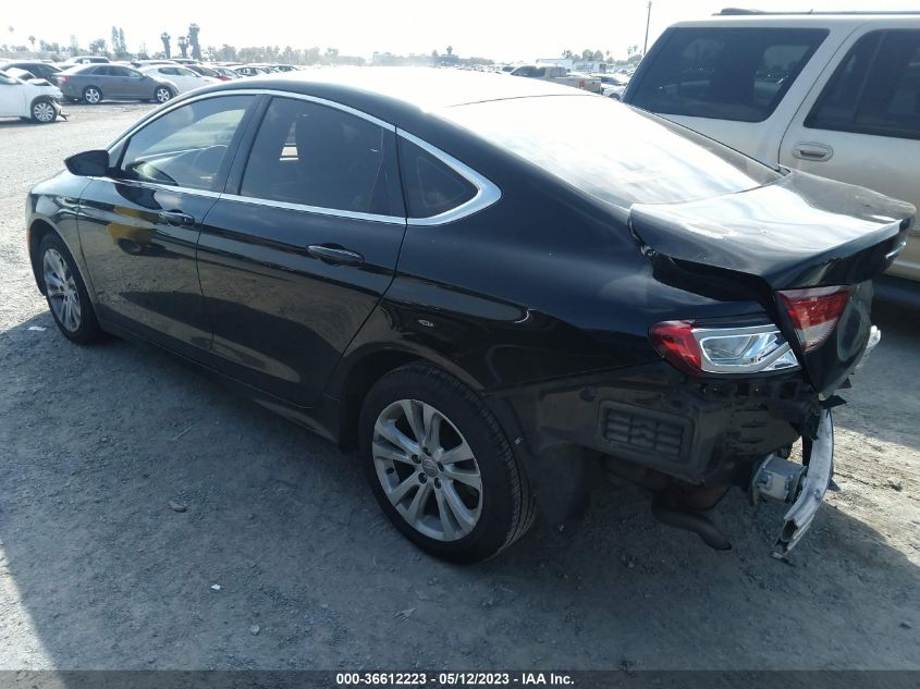 2016 CHRYSLER 200 LIMITED - 1C3CCCAB0GN101014