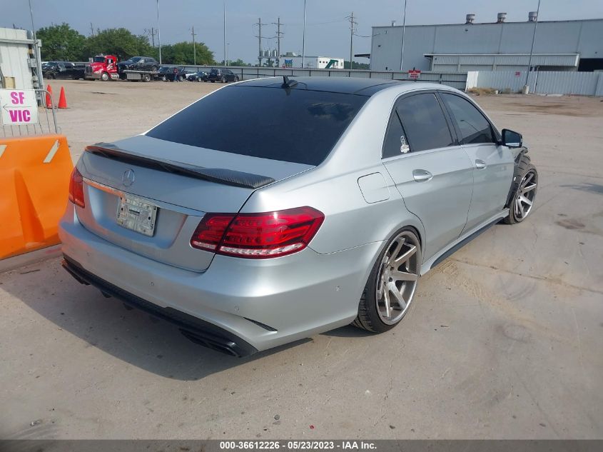 2014 MERCEDES-BENZ E-CLASS E 63 AMG S-MODEL - WDDHF7GB3EA939104