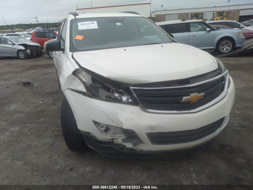 2015 CHEVROLET TRAVERSE LS - 1GNKRFED5FJ229765