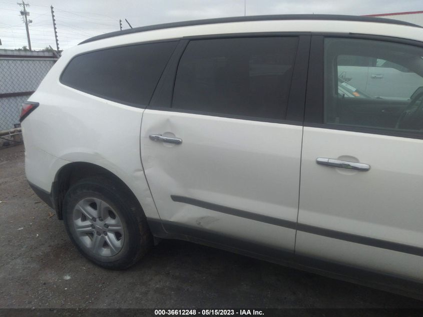 2015 CHEVROLET TRAVERSE LS - 1GNKRFED5FJ229765
