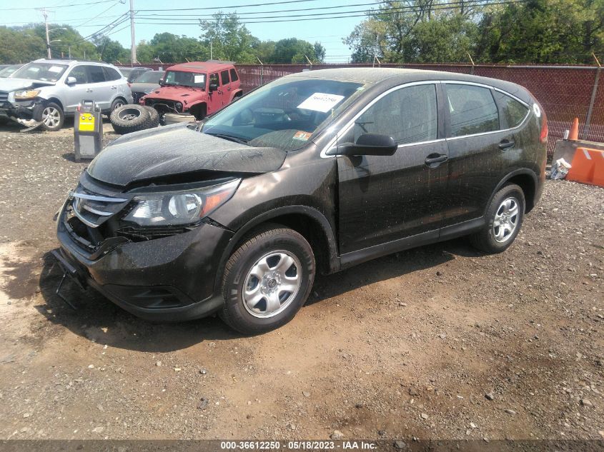 2013 HONDA CR-V LX - 5J6RM4H38DL057871