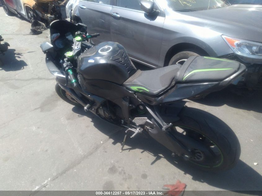 2015 KAWASAKI ZX636 F JKBZXJF12FA006559