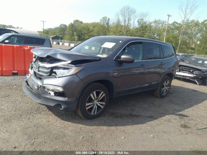 2017 HONDA PILOT EX-L - 5FNYF6H64HB027597