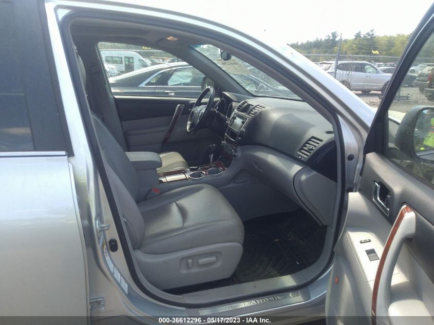 2013 TOYOTA HIGHLANDER LIMITED - 5TDDK3EH7DS206642