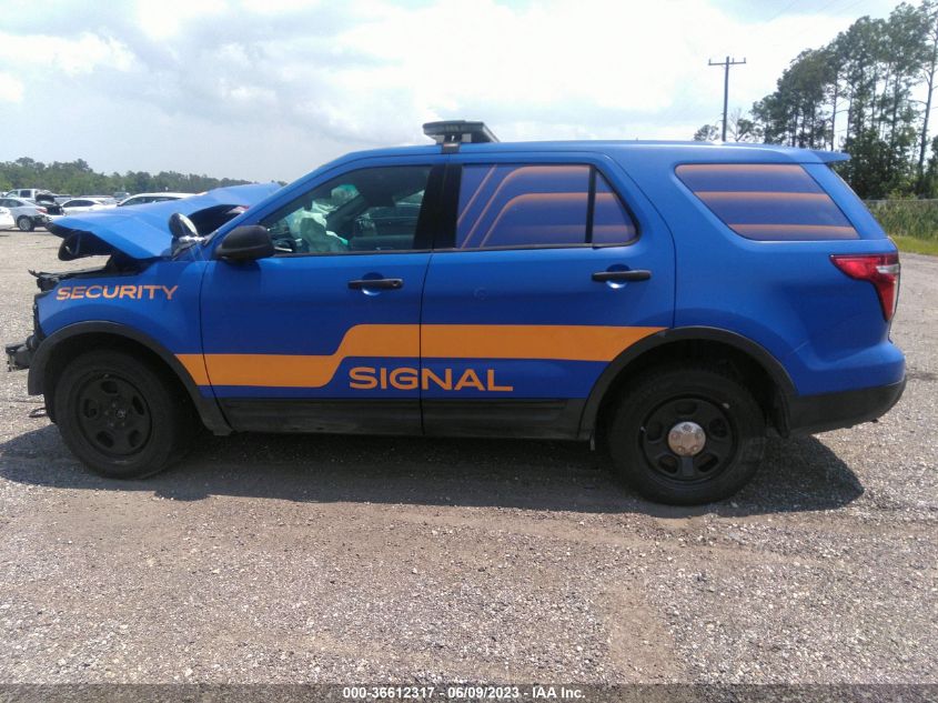 2015 FORD UTILITY POLICE 1FM5K8AR8FGC26617