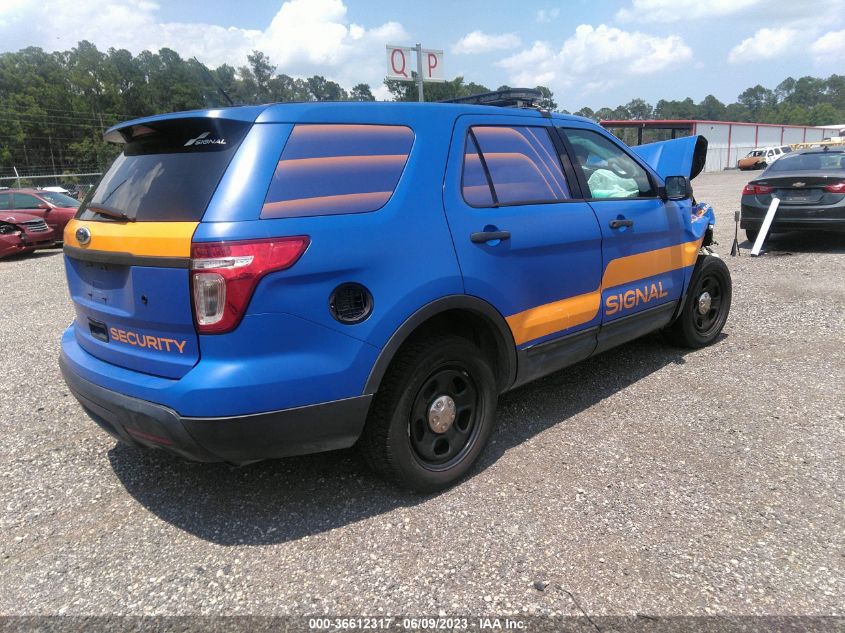 2015 FORD UTILITY POLICE 1FM5K8AR8FGC26617
