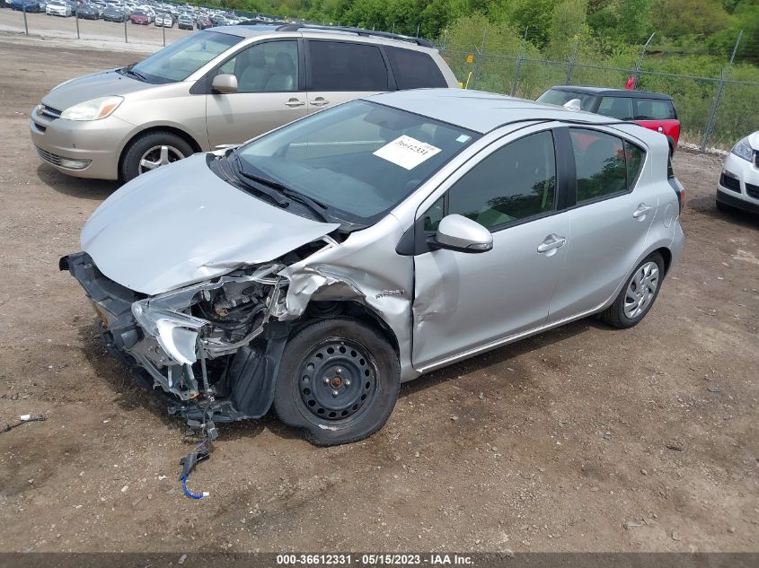 2015 TOYOTA PRIUS C ONE/TWO/THREE/FOUR - JTDKDTB32F1093712
