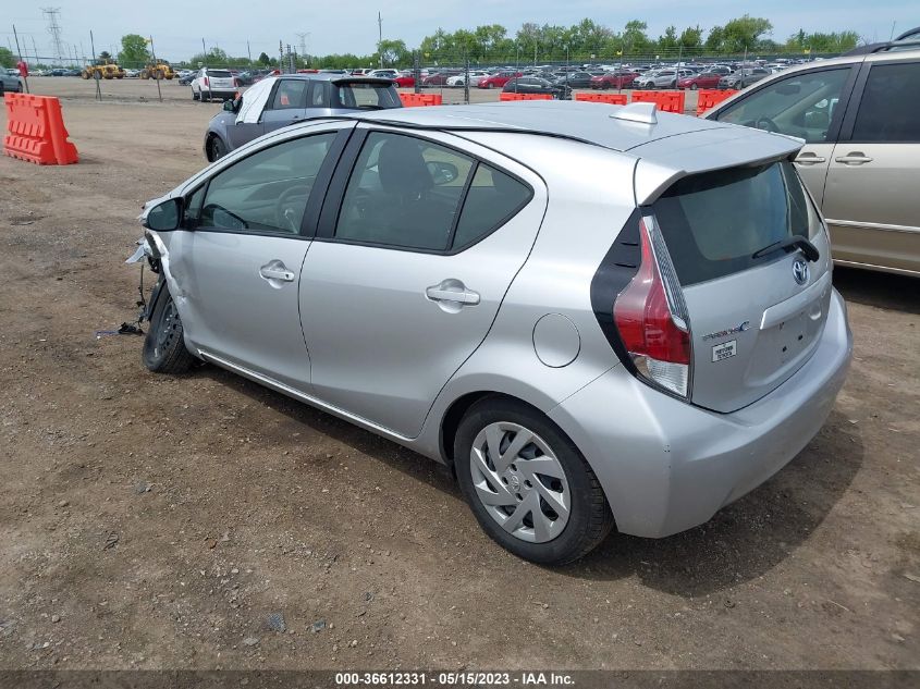 2015 TOYOTA PRIUS C ONE/TWO/THREE/FOUR - JTDKDTB32F1093712