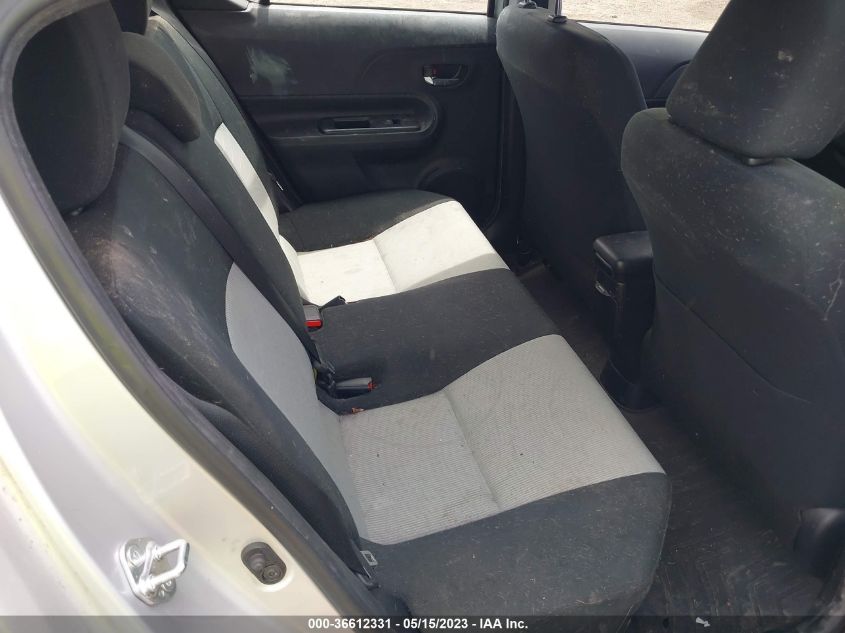 2015 TOYOTA PRIUS C ONE/TWO/THREE/FOUR - JTDKDTB32F1093712