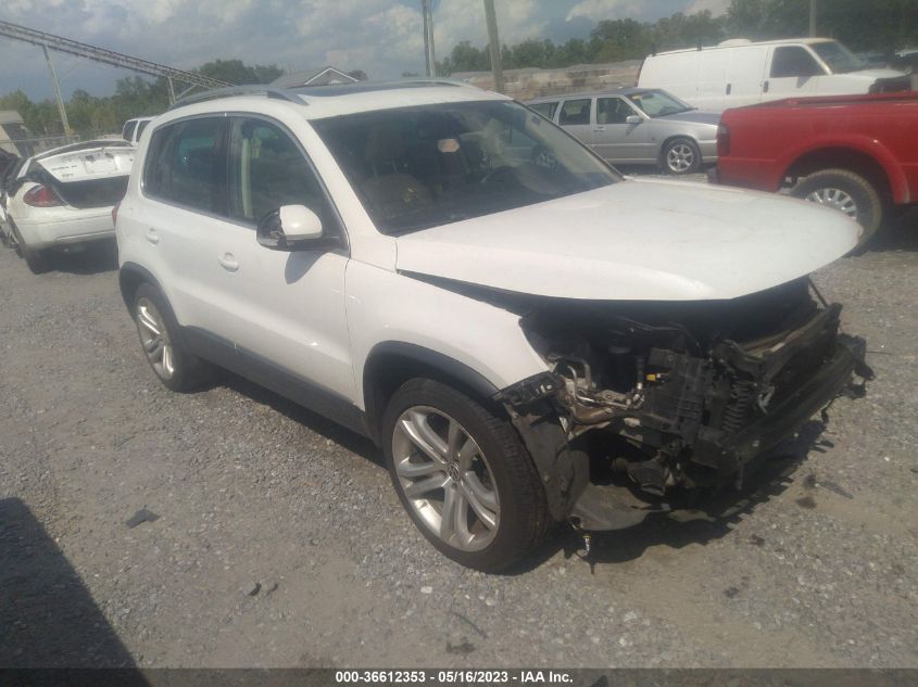 2013 VOLKSWAGEN TIGUAN SEL - WVGAV7AX2DW507006