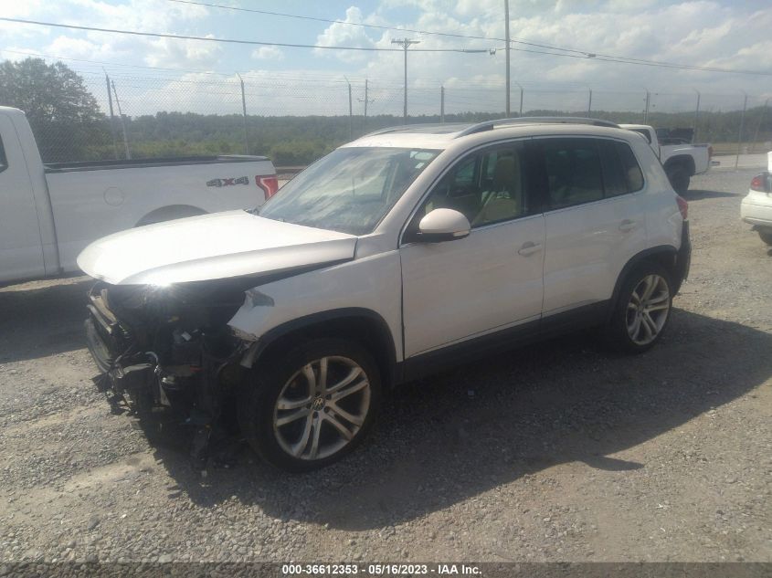 2013 VOLKSWAGEN TIGUAN SEL - WVGAV7AX2DW507006