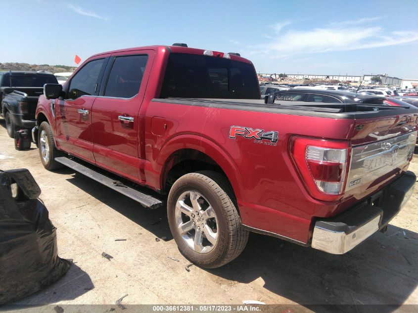 2021 FORD F-150 XL/XLT/LARIAT - 1FTFW1E59MFA26036