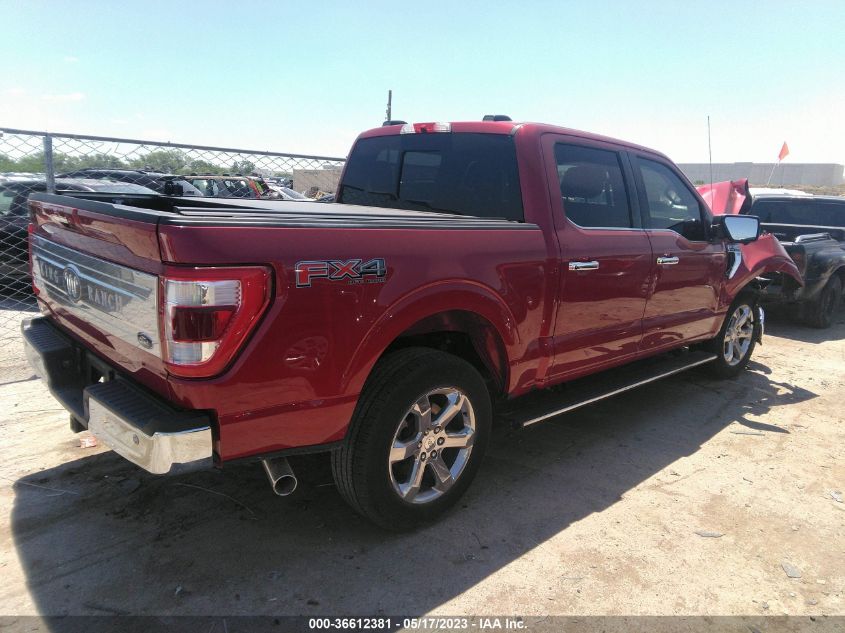 2021 FORD F-150 XL/XLT/LARIAT - 1FTFW1E59MFA26036