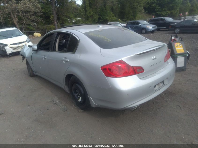 2013 INFINITI G37 SEDAN JOURNEY - JN1CV6AP9DM306130