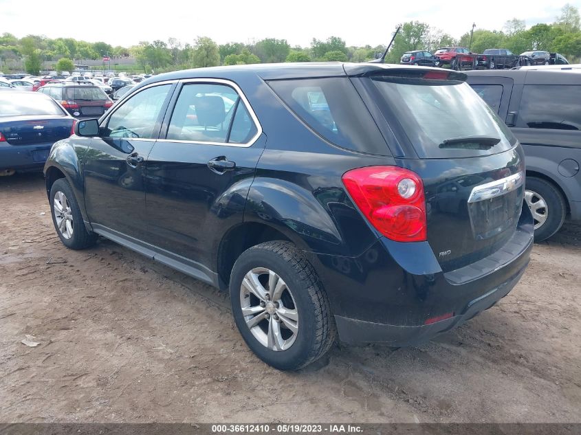 2013 CHEVROLET EQUINOX LS - 2GNFLCEK0D6189265