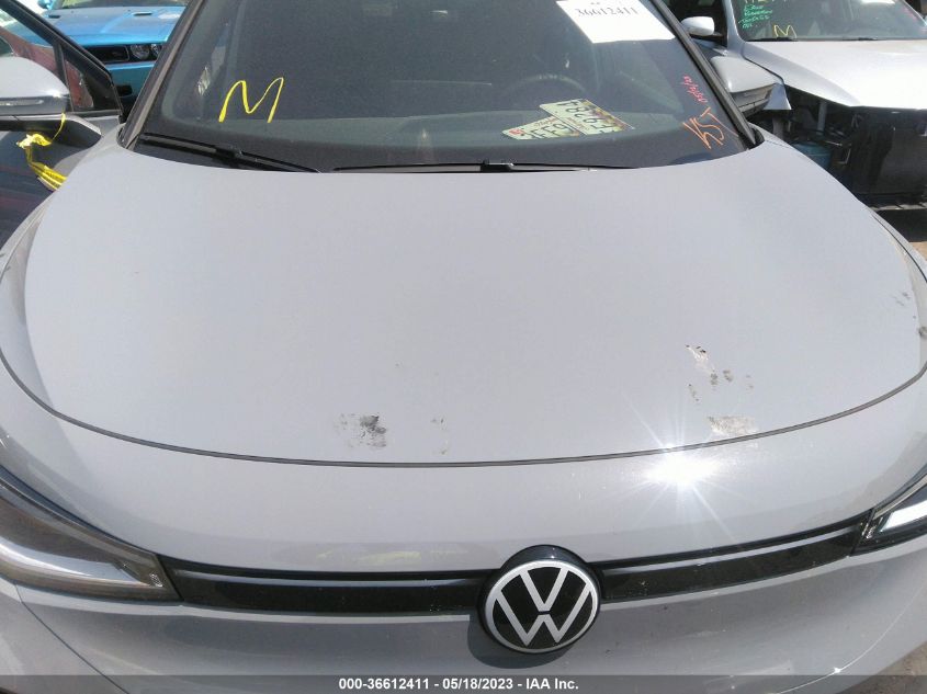 2022 VOLKSWAGEN ID.4 PRO S WVGUNPE2XNP054549