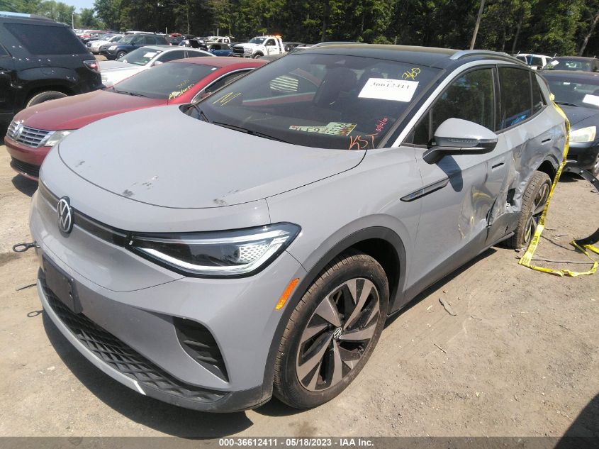 2022 VOLKSWAGEN ID.4 PRO S WVGUNPE2XNP054549
