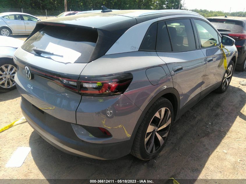 2022 VOLKSWAGEN ID.4 PRO S WVGUNPE2XNP054549