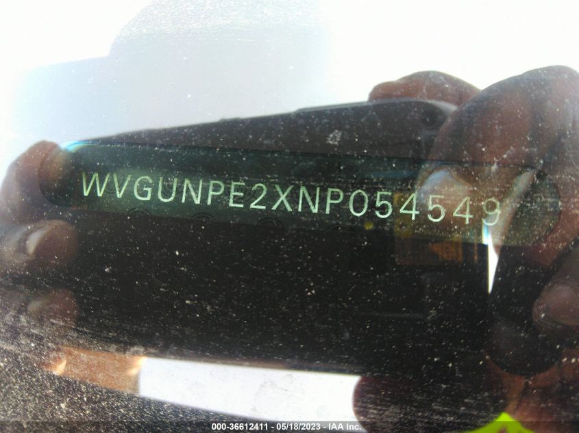 2022 VOLKSWAGEN ID.4 PRO S WVGUNPE2XNP054549