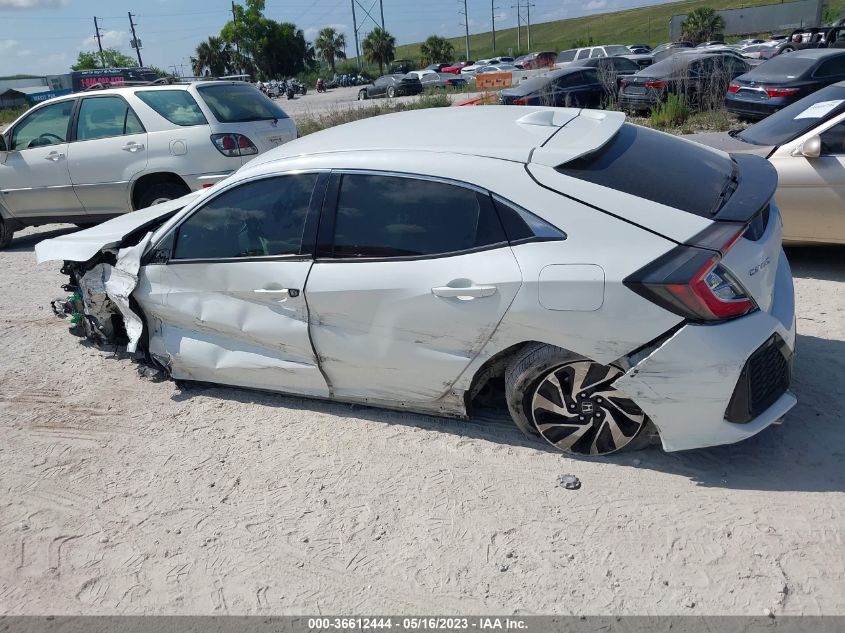 2017 HONDA CIVIC HATCHBACK LX - SHHFK7H22HU215992