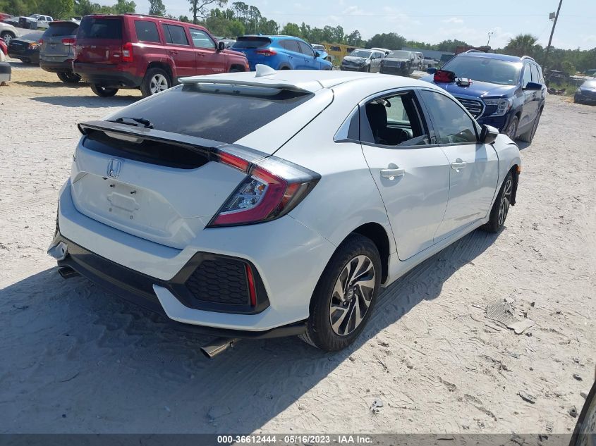 2017 HONDA CIVIC HATCHBACK LX - SHHFK7H22HU215992