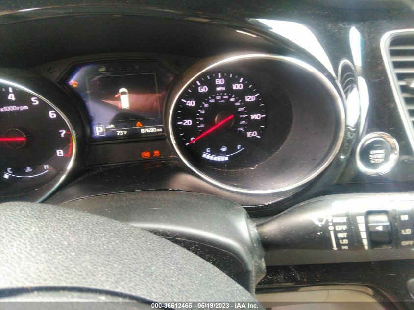 2017 KIA SEDONA EX - KNDMC5C18H6256616