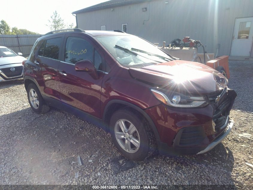 2017 CHEVROLET TRAX LT - 3GNCJLSB6HL276330