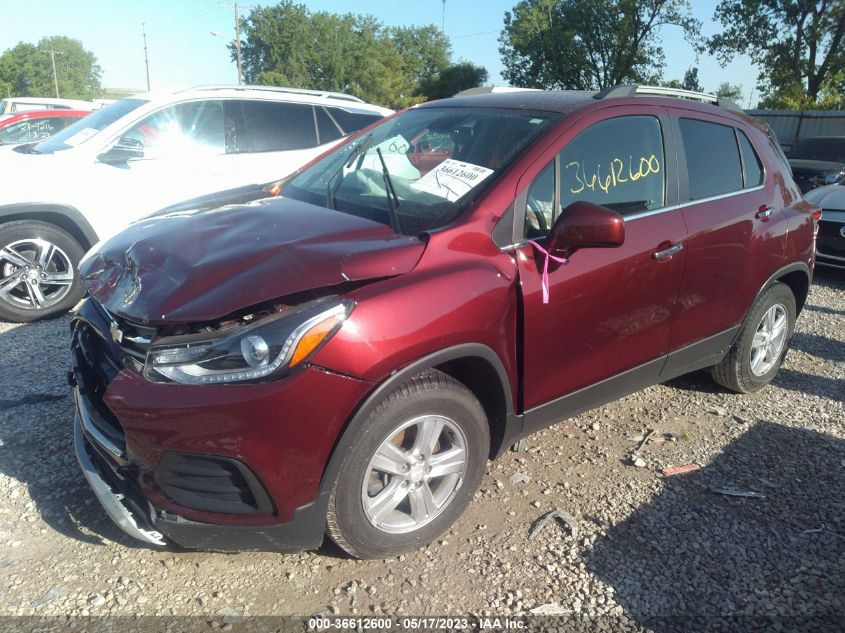 2017 CHEVROLET TRAX LT - 3GNCJLSB6HL276330