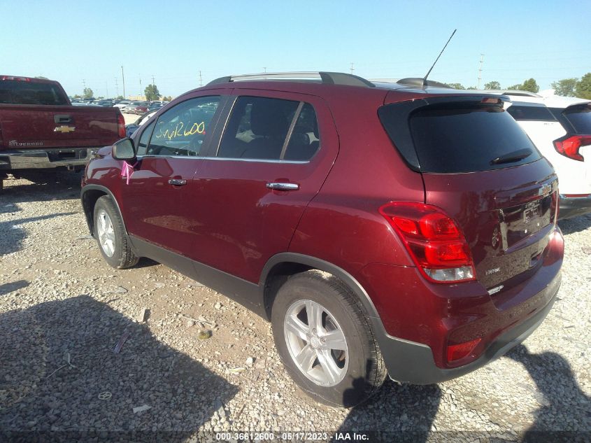 2017 CHEVROLET TRAX LT - 3GNCJLSB6HL276330