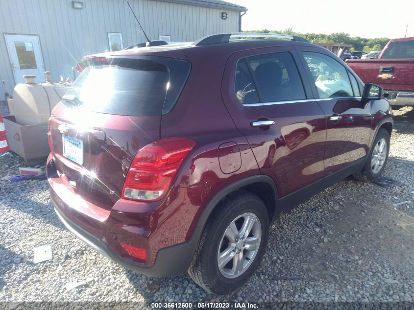 2017 CHEVROLET TRAX LT - 3GNCJLSB6HL276330