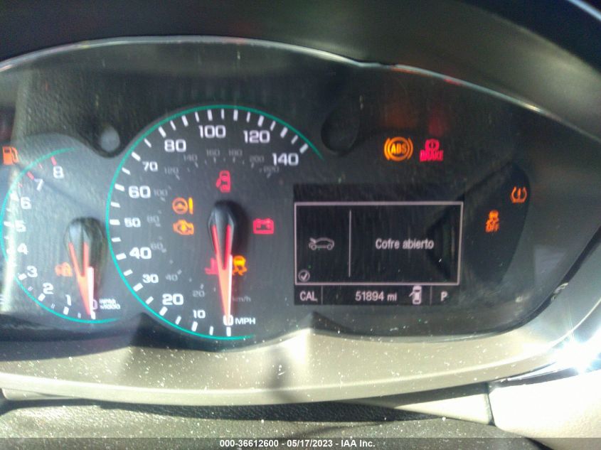 2017 CHEVROLET TRAX LT - 3GNCJLSB6HL276330