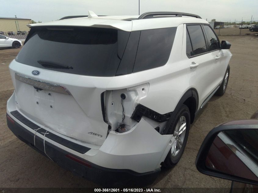 2022 FORD EXPLORER XLT - 1FMSK8DH1NGB43891
