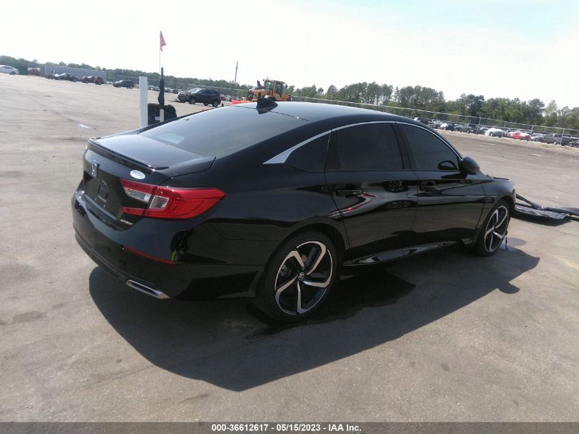 2022 HONDA ACCORD SEDAN SPORT - 1HGCV1F38NA098865