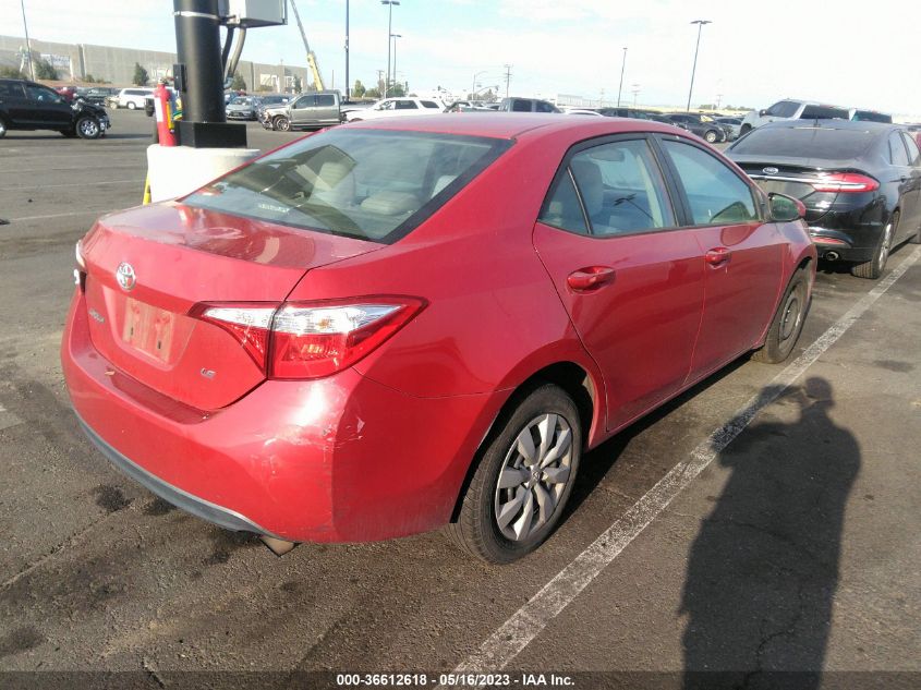 2015 TOYOTA COROLLA LE - 2T1BURHE4FC370951