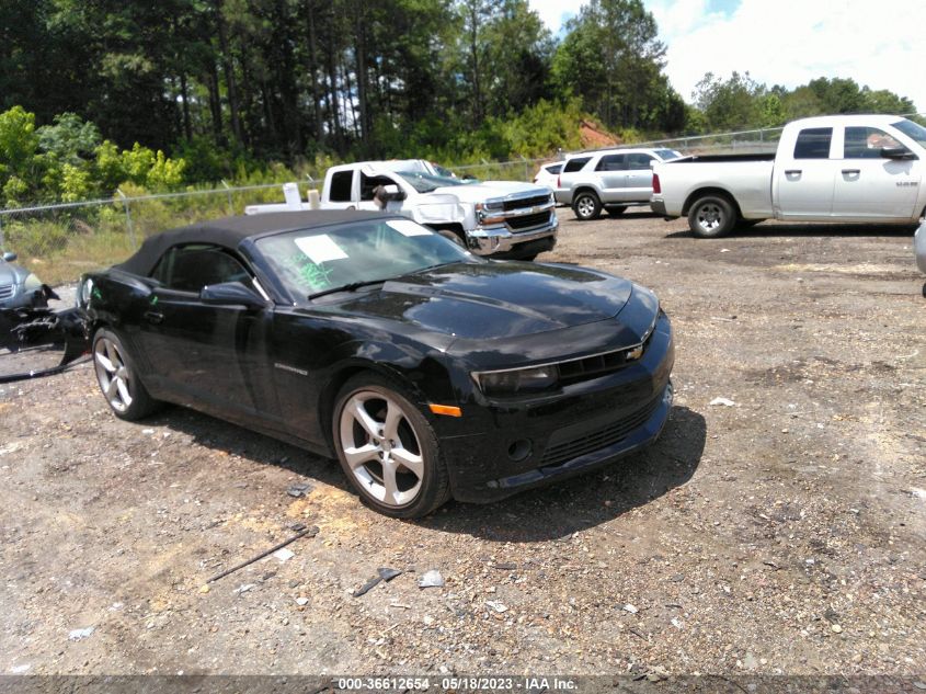 2015 CHEVROLET CAMARO LT - 2G1FF3D38F9297119