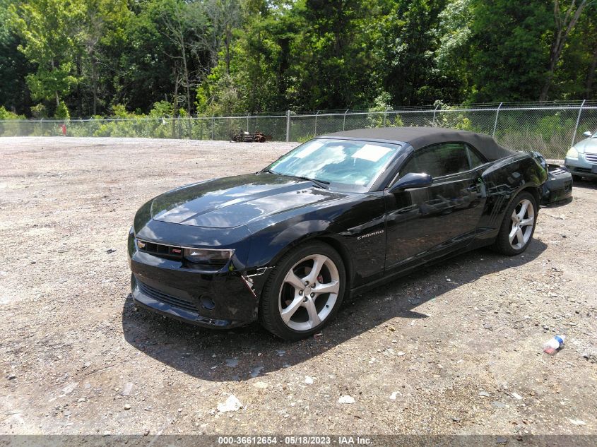 2015 CHEVROLET CAMARO LT - 2G1FF3D38F9297119